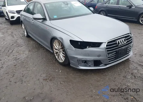 2016 Audi A6 3.0T Premium Plus from USA, damaged, VIN WAUHGAFC0GN004937